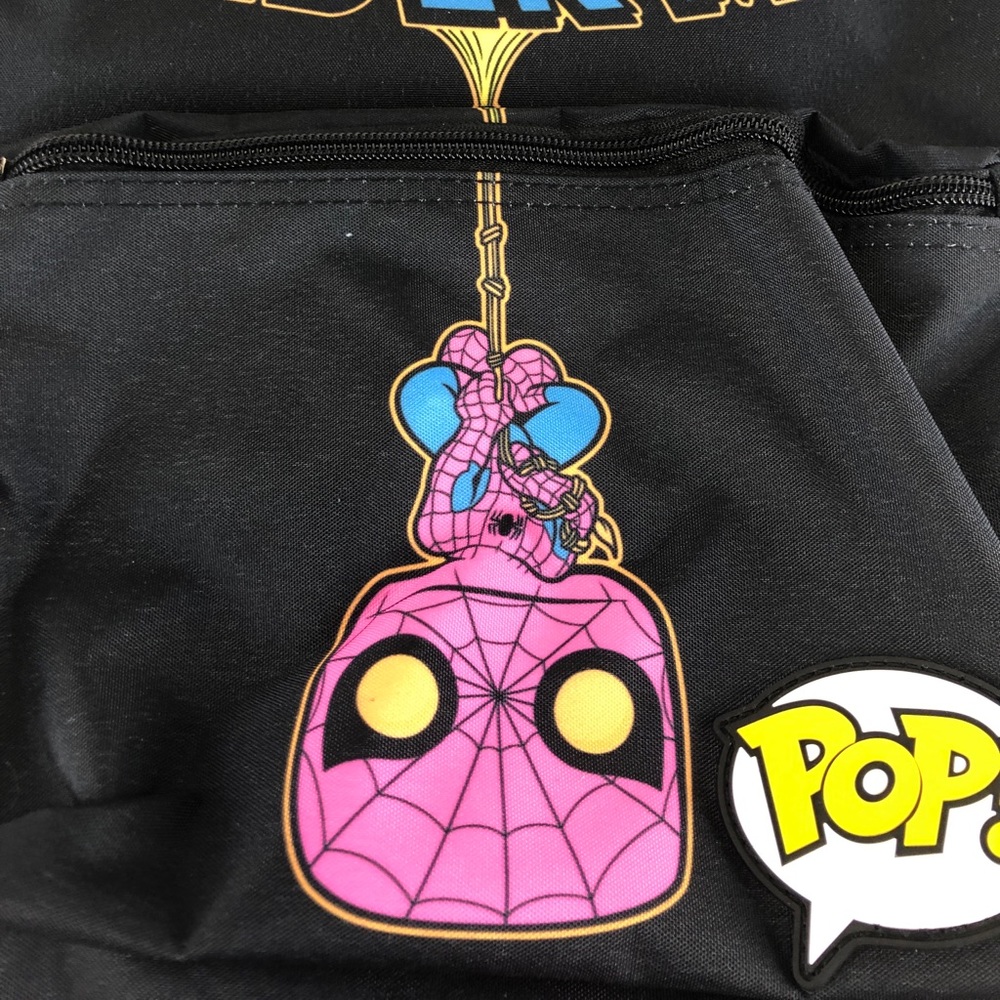 Funko Marvel Spider Man Blacklight Backpack Target - Picture 2 of 13